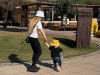 Lindsay Lohan shares 1st pictures of her and her husband Bader Shammas' Son Luai during family zoo trip
